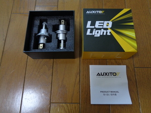 新品！明るさ５倍！AUXITO H4 LED HI /LO　ヘッドライト