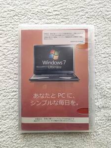 Microsoft Windows 7 Ultimate 64bit DSP版 DVD プロダクトキーあり