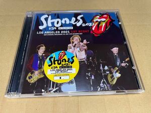 Rolling Stones Los Angeles 2021 1st Night 初回盤限定ナンバーステッカー付　プレスCD