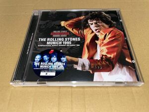 Rolling Stones Rotterdam Munich 1995 初回盤限定ナンバーステッカー付　プレスCD