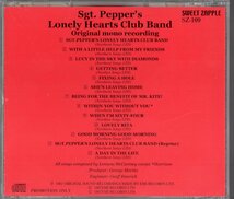 CD【Sgt.Pepper's（mono） (SWEET ZAPPLE 2002年製)】Beatles ビートルズ_画像2