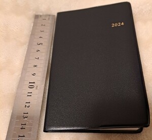 手帳2024、黒