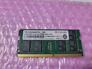 即決 Transcend製 8GB DDR4 PC4-2133 PC4-17000 SAMSUNGチップ 260pin 送料120円～