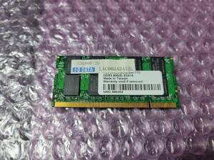 即決 I-O DATA製 2GB DDR2 PC2-6400S SO-DIMM SDX800-2G 送料120円～
