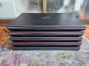 Ａセット　５台組　富士通（株）　フジツウ　ノートパソコン　LIFEBOOK　ＦＭＶＡ０8005　ＨＤＤ３２０ＧＢ　Ｗｉｎ8