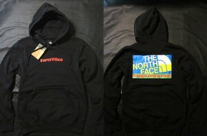 本物正規◆ノースフェイス◆スウェットパーカー GI HOODIE■XL■黒 BLACK/BRLNTCRL■新品■アメリカ限定 4A9 裏地起毛