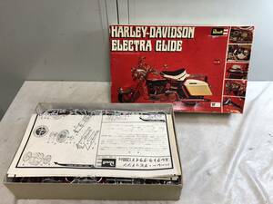 （83）Revell 1/8 ハーレーダビットソン エレクトラグライド プラモデル レベル社 HARLEY DAVIDSON ELECTRA GLIDE 現状品 当時物