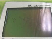 （161）ワンダースワン WonderSwan 本体 ソフト デジモンアドベンチャー セット 動作未確認_画像4