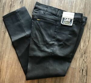 70's Lee LEENS SLIM パンツ/BLACK！デッドストックW31/ 518 カツラギ　売り切り！