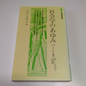 社会学のあゆみ パートⅡ 新しい社会学の展開 有斐閣新書 新睦人 中野秀一郎 2 ２ 中古 01101F103