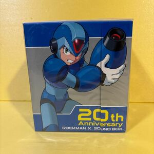 ★希少 新品 未開封 20th Anniversary ロックマン X サウンドBOX 10枚組CD BOX / ROCKMAN X SOUND BOX / カプコン サントラ