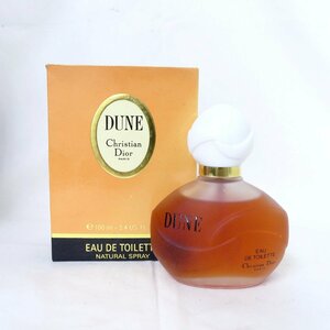 Christian Dior クリスチャンディオール DUNE デューン オードトワレ 100ml 残量約8割 香水 USED /2312C