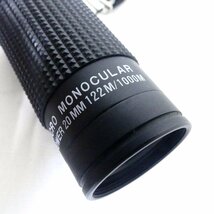 MICRO MONOCULAR 8POWER 20MM 122M/1000M 単眼鏡 USED /2312C_画像4