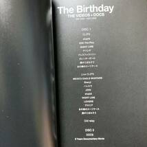 送料無料！美品！The Birthday THE VIDEOS +DOCS _画像8