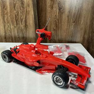 A739【神奈川県厚木市・現状品】★1円スタート★　ディアゴスティーニ ラジコン エンジンカー フェラーリ F1 F2007？？ 1/7スケール 完成品