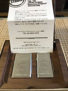 ZIPPO ジッポー LUCKY STRIKE ラッキーストライク 98-99American Original COLLECTION 1998年製　シリアルNo.650 懸賞当選品　未使用