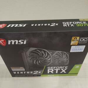 1円スタート3【中古完動品】【非LHR 】MSI GeForce RTX 3070 VENTUS 2X OC グラフィックスボード