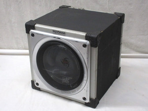 12K032 KENWOOD ケンウッド サブウーファーシステム [KSC-WB2505] 600W 4Ω 出力確認 中古 現状 売り切り