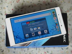 ☆彡 超美品 NEC 7型 Android タブレット LaVie Tab E PC-TE507/JAW White