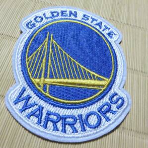 白青黄ブリッジ橋■激渋NBAゴールデンステート・ウォリアーズ刺繍ワッペン激渋Golden StateWarriorsバスケットボール■アメリカ スポーツの画像3