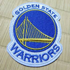 白青黄ブリッジ橋■激渋NBAゴールデンステート・ウォリアーズ刺繍ワッペン激渋Golden StateWarriorsバスケットボール■アメリカ スポーツの画像7