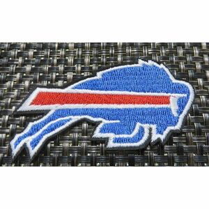  small size S blue red . cow *..NFL Buffalo * Bill zBuffalo Bills embroidery badge { ultra elegant } America sport * american football American football 