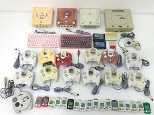 ★ジャンク★Dreamcast SEGA SATURN コントローラ ビジュアルメモリ 拡張ラムカートリッジ他 まとめ売り パーツ 部品取り★【GM643】