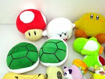 ★中古★ポケモン スーパーマリオ カービィ ぬいぐるみ まとめ売りセット (ヒトモシ/フシギダネ/ワンパチ/テレサ/ヨッシー他)★【TY712】_画像2