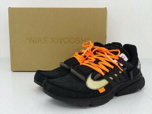 ★中古★NIKE×OFF-WHITE(ナイキ×オフホワイト) THE 10 : NIKE AIR PRESTO スニーカー 30.0cm US12 AA3830-002★【AP126】