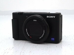 ★中古★SONY VLOGCAM ZV-1 デジタルカメラ ブラック 本体+バッテリーのみ 海外仕様 (ソニー)★【HD407】