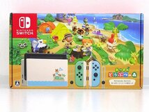 ★中古★【ソフト欠品】Nintendo Switch 本体 あつまれ どうぶつの森セット HAD-S-KEAGC (ニンテンドースイッチ/あつ森/1円～)★【GM649】_画像1