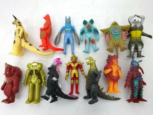 ★中古★ウルトラ怪獣 ソフビ フィギュア まとめ売り (キングジョー/バルタン星人/ベムスター/ミクラス他)★【TY706】