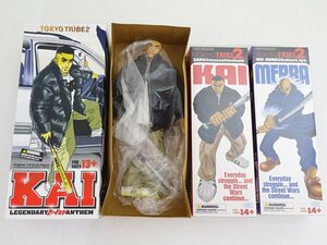 ★中古★TOKYO TRIBE2 出口海 メラ フィギュア 計3個セット 未開封含む(KAI/MEDICOMTOY/メディコムトイ)★【TY725】