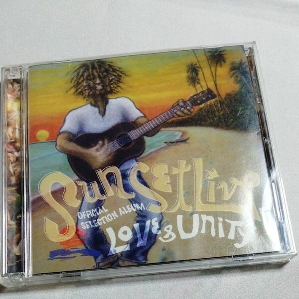 CDレンタル盤　Sunset Live OFFICIAL SELECTION ALBUM Love &Unity