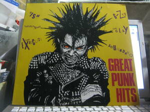 V.A./ GREAT PUNK HITS グレートパンクヒッツ LP GISM LAUGHIN' NOSE EXECUTE G-ZET CLAY あぶらだこ TAM CHARMY LEMMY SAKEVI BAKI 亜危異