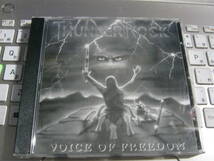 V.A./ THUNDERROCK - Voice Of Freedom ドイツ盤CD RAC Squadron Ravens Wings T 1988 Bound For Glory Brutal Attack Workingclass_画像1