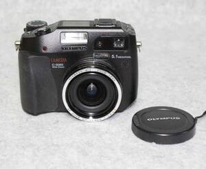 [eiA232]デジタルカメラ OLYMPUS C-5060 CAMEDIA オリンパス　カメディア　キャップ付き　cap　 digital camera