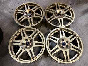 アルミホイール 17x7.0J+48 PCD100-5H スピードライン 4本 speedline