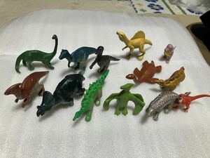 リアル 恐竜 フィギュア 13種 セット きょうりゅう DINOSAURS キョウリュウ パック 人形 ダイナソー ソフビ　おもちゃ 玩具