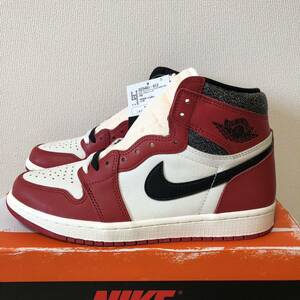 AIR JORDAN 1 HIGH OG LOST ＆ FOUND CHICAGO DZ5485-612 （バーシティレッド/ブラック/セイル/モスリン）