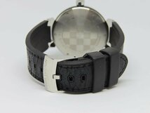 【LOUIS VUITTON】ルイヴィトン タンブール インブラック GMT Q113I メンズ 自動巻き_画像5