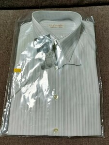 ☆【Via Veneto】ワイシャツ☆Yシャツ☆半袖☆サイズ38☆メンズ☆新品【220】