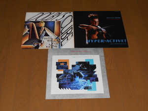 THOMAS DOLBY/3枚（LP+12inch×2）セット/FLAT EARTH/HYPER ACTIVE!/DOLBY'S CUBE