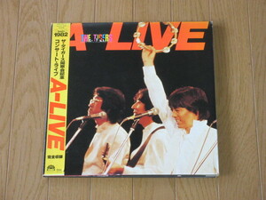 THE TIGERS/A-LIVE「ザ・タイガース同窓会記念コンサート・ライブ」（３枚組/帯付）