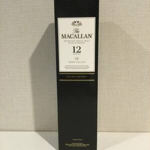 ハイランドシングルモルト マッカラン１２年MACALLAN 12YEARS OLD SHERRY OAK CASK [箱だけ] １本の画像1
