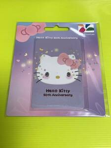 202312010(１３)　台湾　悠遊カード(easy card)　未使用　「Hello Kitty 50th Anniversary パープル」　＜台湾版のSuica・PASMO・ICOCA＞