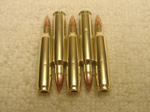 ○米軍・5.56x45mmダミーカート5個（安全加工済み）条件付値引有｛－250円｝*