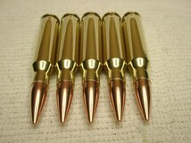 ○米軍・7.62mmダミーカート5個（安全加工済み）_画像1