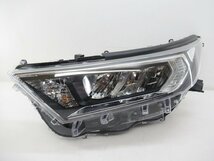 ●新車外し トヨタ RAV4 ラブ4 MXAA52 MXAA54 純正 左 ヘッドライト LED 【 STANLEY 42-87 】 刻印 A (M000B19)_画像1