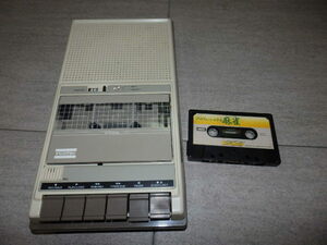 富士通 MB27501 データレコーダー 本体 ( PC-8801 PC-8001 PC-6001 FM7 MSX 等に）プロフェッショナル麻雀付き　G6781
